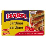 Isabel Sardinky v tomatové omáčce 125g/90g