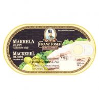 Makrelové filety v olivovém oleji 170g