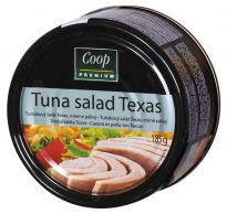CS Salát tuňákový Texas 185g/55g COOP Premium 