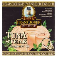 F. J. Kaiser Tuňák steak v rostlinném oleji 80g/52g