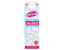 DeLacto Čerstvé mléko bez laktózy 1,5% 1l