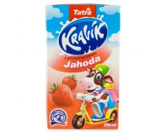 Kravík s příchutí Jahoda 250ml
