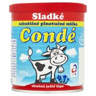 Sladké mléko 397g Condé