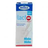 Mléko bezlaktózové 1,5% 1l 