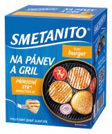 Smetanito na pánev a gril Burger 2x100g