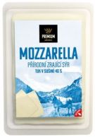 Premium Selection Mozzarella 40% plátky 100g