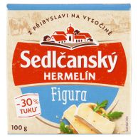 Sedlčanský hermelín figura jogurtový 100g