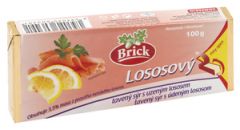 Brick Tavený sýr s uzeným lososem bloček 100g