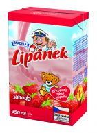 Lipánek mléko jahoda 250ml