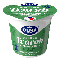 Olomoucký tvaroh polotučný 250g