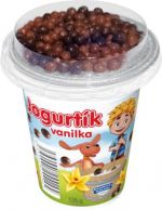 Bobík Jogurtík vanilkový s cereálními kuličkami 108g