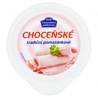 Choceňské tradiční pomazánkové šunka 150g 