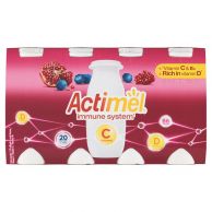 ACTIMEL gr.jablko+borůvka+vitamín C 8x100g