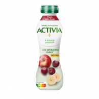 Activia nápoj bez přidaného cukru jablko třešeň 270g