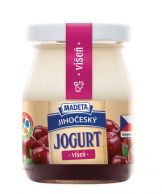 JČ Jogurt višeň sklo 200g