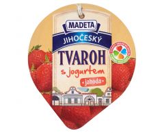 JČ tvaroh s jogurtem jahoda 135g 