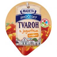 JČ tvaroh s jogurtem broskev 135g