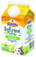 Krajanka kefírové mléko 1% natur 500ml