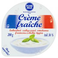 BOHEMILK Cream Fresh zak.smetana francouzského typu 200g