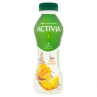 Activia cereální nápoj ananas/mango/lněná semínka 280g