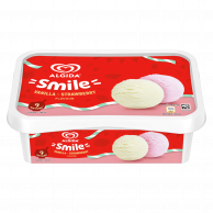 Algida Smile Strawberry-Vanilla 900ml