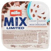 Muller Mix Milk Chocolate 130g