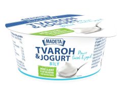 JČ tvaroh s jogurtem bílý 135g