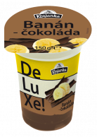 Krajanka DeLuXe! jogurt banán-čokoláda 150g