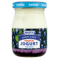 JČ Jogurt borůvka sklo 200g