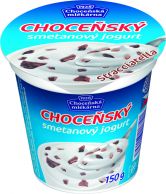 Choceňský smetanový jogurt stracciatella 150g