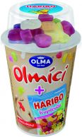 Haribo Olmíci Tropi frutti čokoládoví 123g