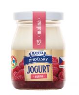 Jihočeský jogurt malina min. 2,5% 200g