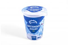 RANKO smetanový jogurt bílý 380g