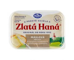 Zlatá Haná máslová příchuť 74% 250g