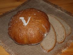 Chléb kulatý pšeničnožitný 650g