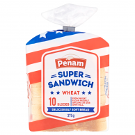 Penam Super Sandwich světlý pšeničný KB 375g 