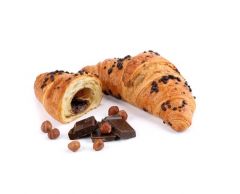 Croissant s lískooříškovou náplní a čokoládou 95g