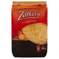 Zátkovy vaječné Vlasové nudle 500g