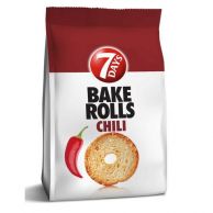 7 DAYS Bake Rolls Bran chili 80g