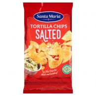 Santa Maria Křupavé kukuřičné chipsy solené 185g