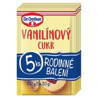 Vanilínový cukr 5x20g 100g 