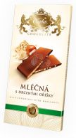 Mléčná čokoláda s drcenými oříšky 80g 