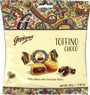 Toffino Choco - karamelky čokoládové 80g