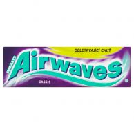 Žvýkačky Airwaves s příchutí mentol a černý rybíz 14g