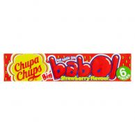 Žvýkačky Chupa Chups Big Babol s příchutí jahoda 27,6g