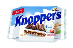 Knoppers Oplatky s mléčným a lískooříškovým krémem 25g