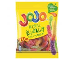 JOJO Kyselé Žížalky s ovocnými příchutěmi 170g