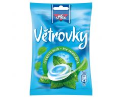 Větrovky s příchutí máta 90g
