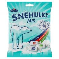 Karamely sněhulky mix s příchutí mentolu a ekukalyptu 150g