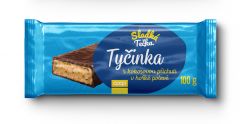 SLADKÁ TEČKA tyčinka s kokosovou příchutí v hoř.čok. 100g